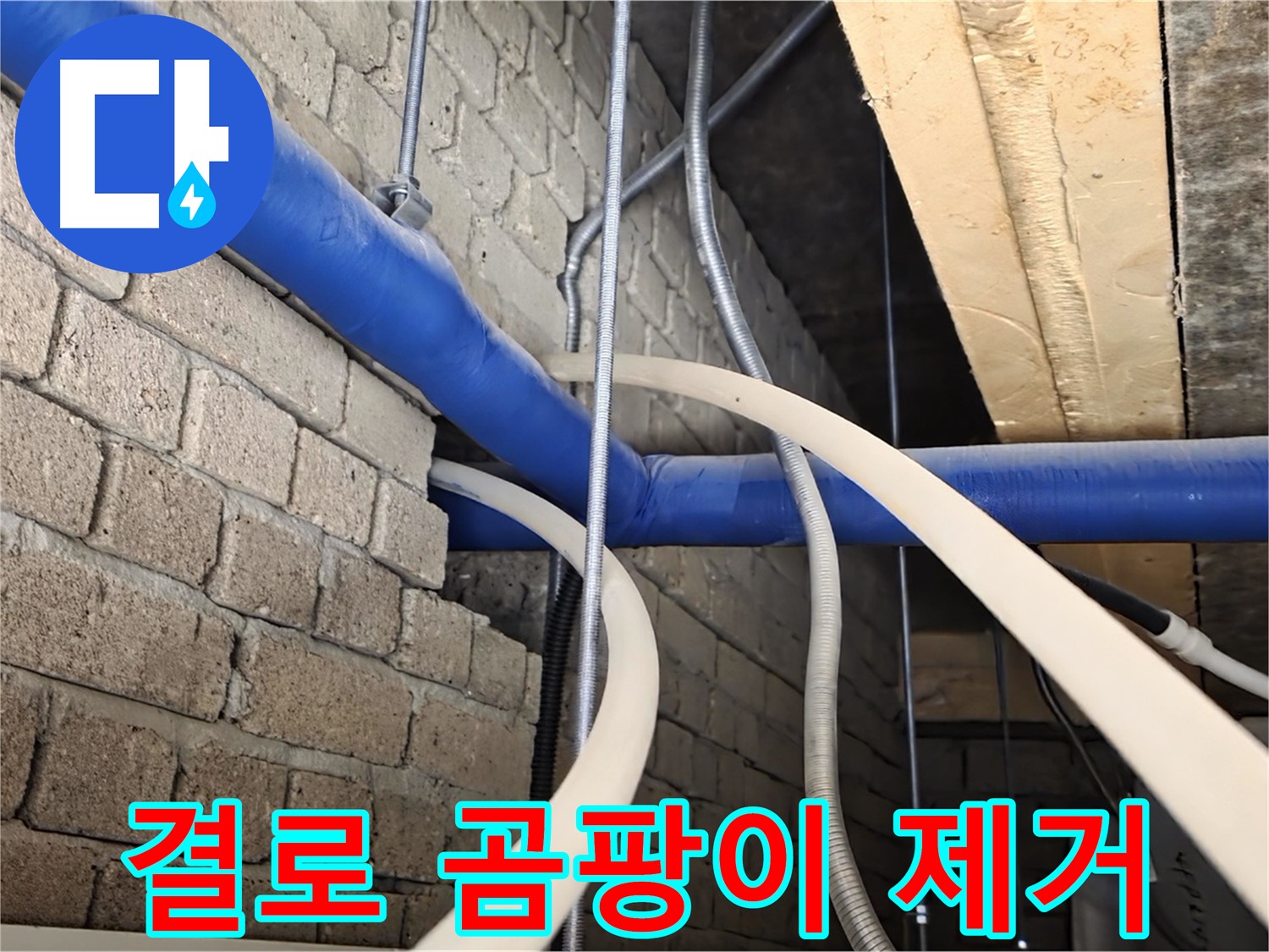 다산동 누수 - 결로 현상, 곰팡이 제거와 단열 공사로 쾌적하게