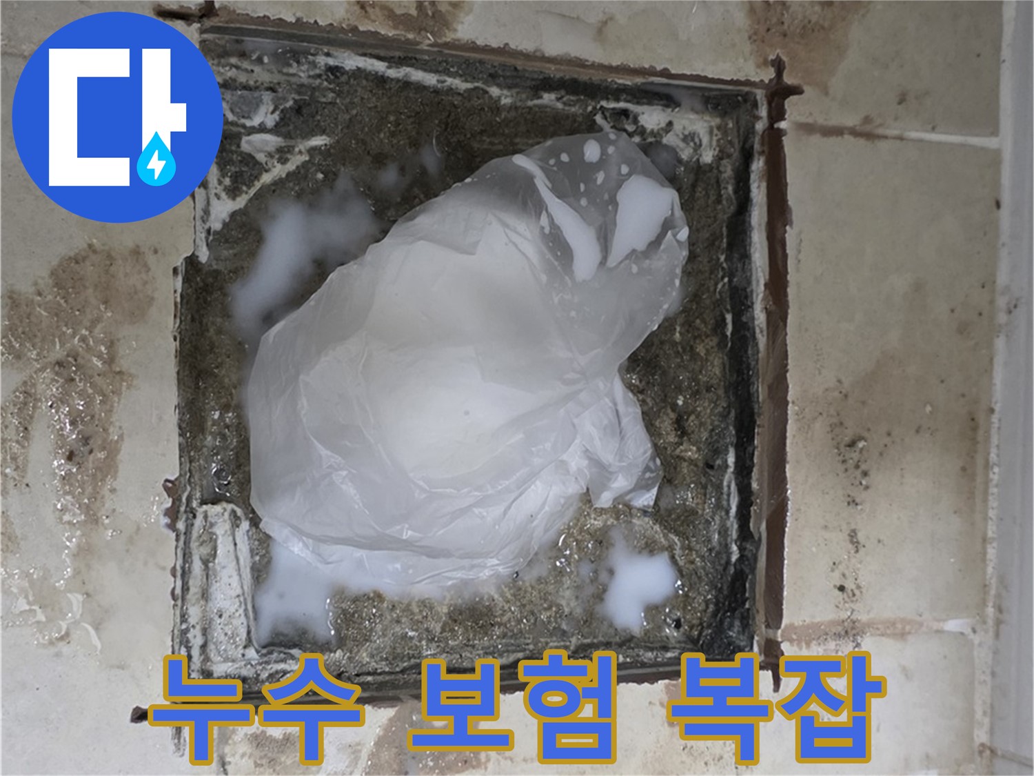 고양시 덕양구 욕실 누수 - 복잡한 보험 처리 대행