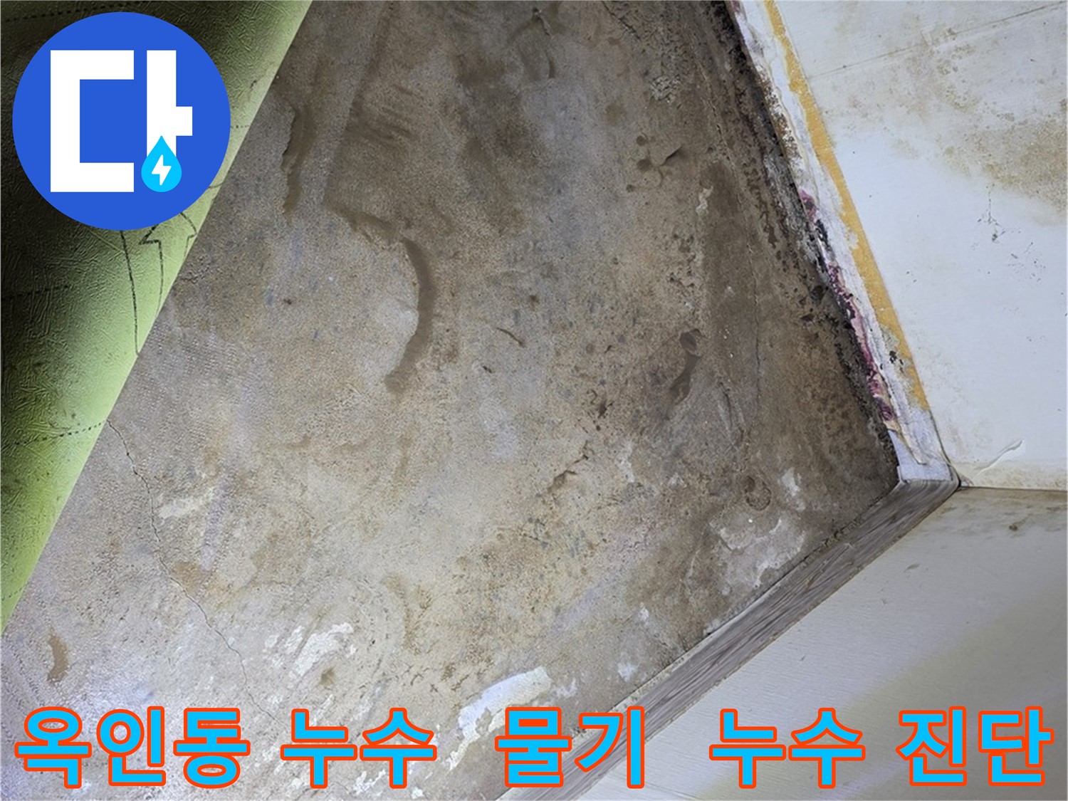 장판 밑 물기 - 옥인동 정확한 누수 진단과 해결