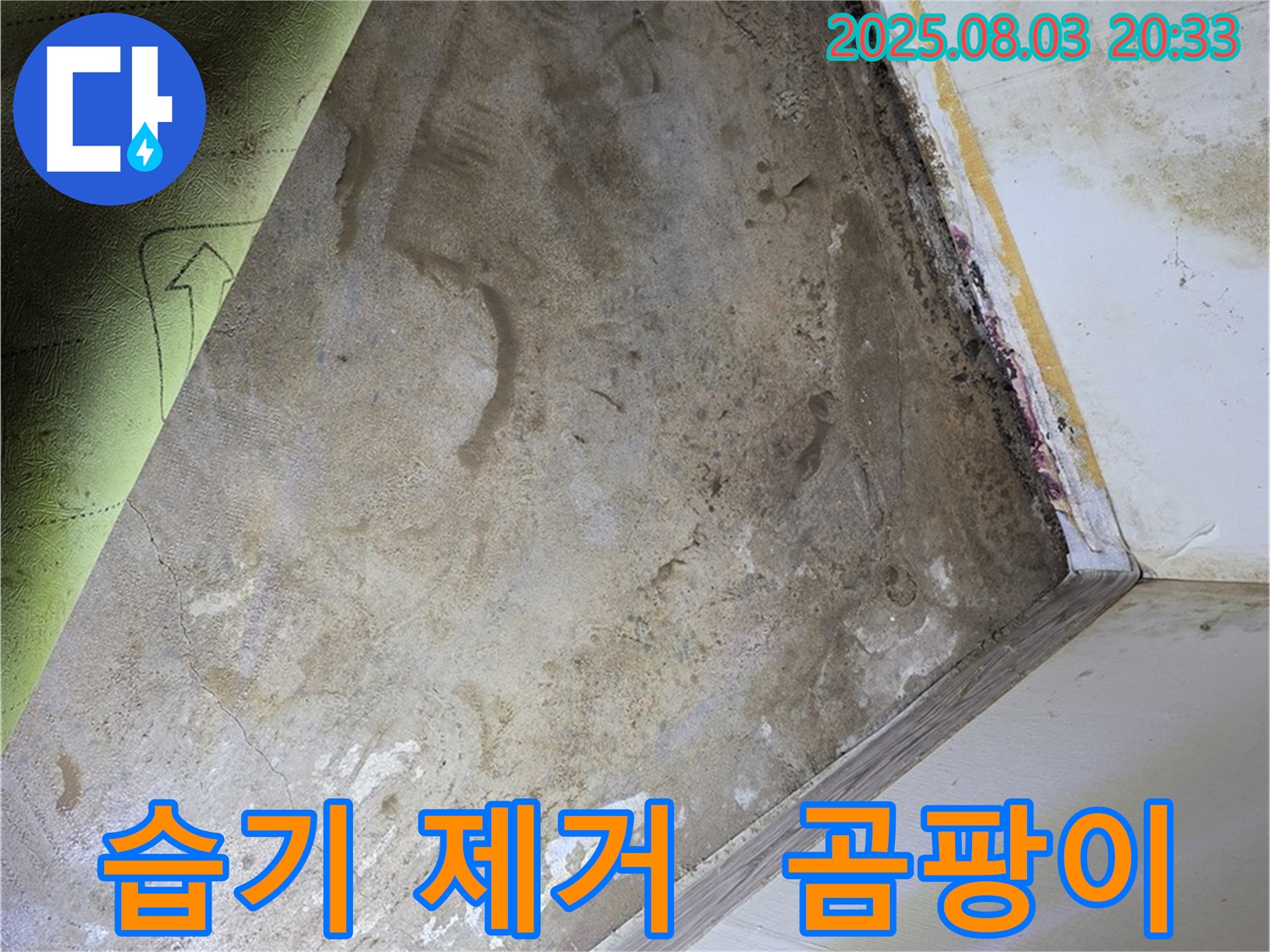 효자동 주택 - 습기 제거, 곰팡이 제거 전문