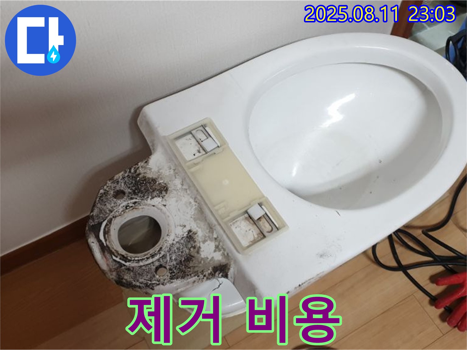 변기 곰팡이 제거 - 합리적인 비용