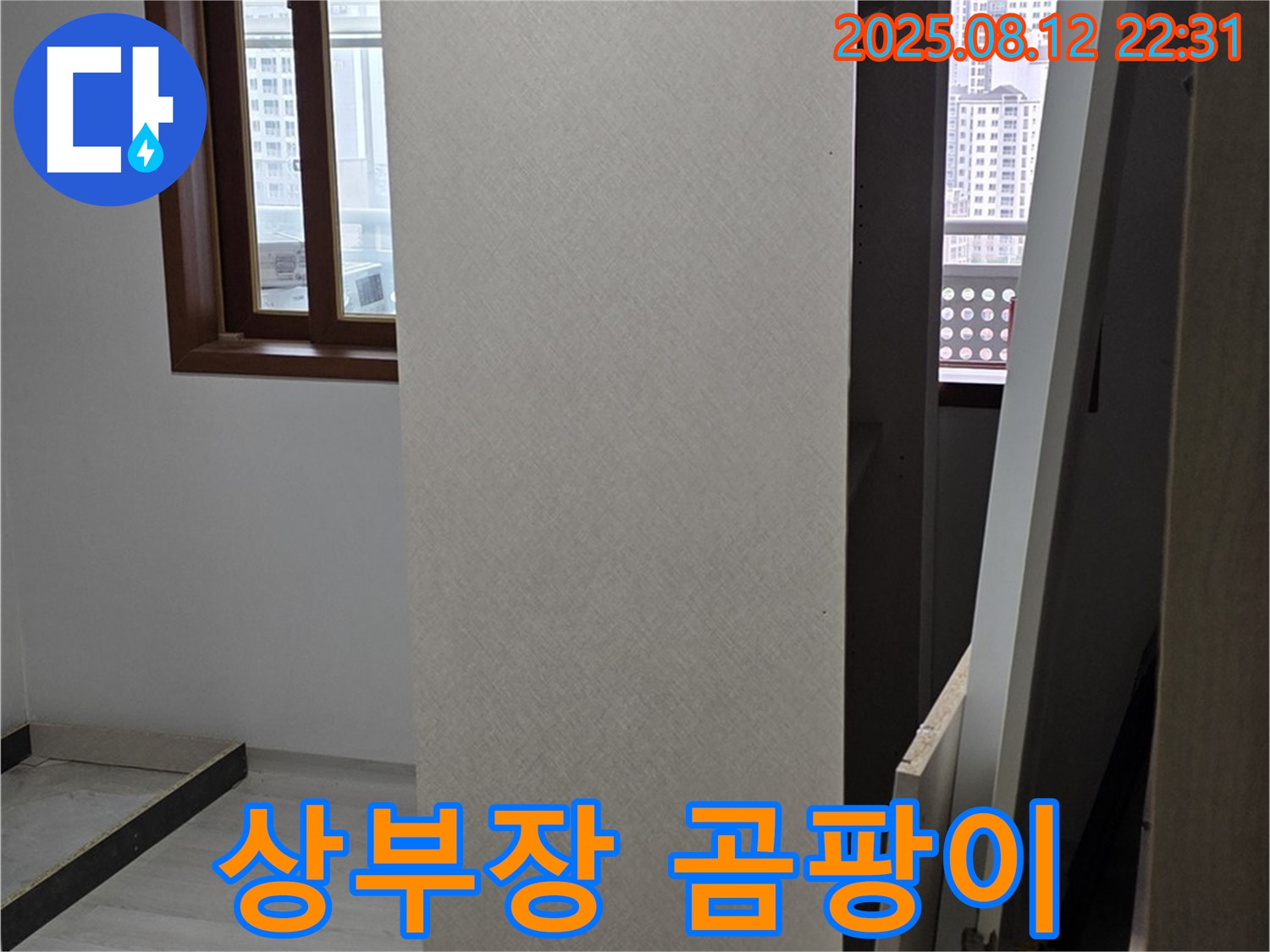 길음동 싱크대 누수 - 상부장 내부 곰팡이 제거 및 청소