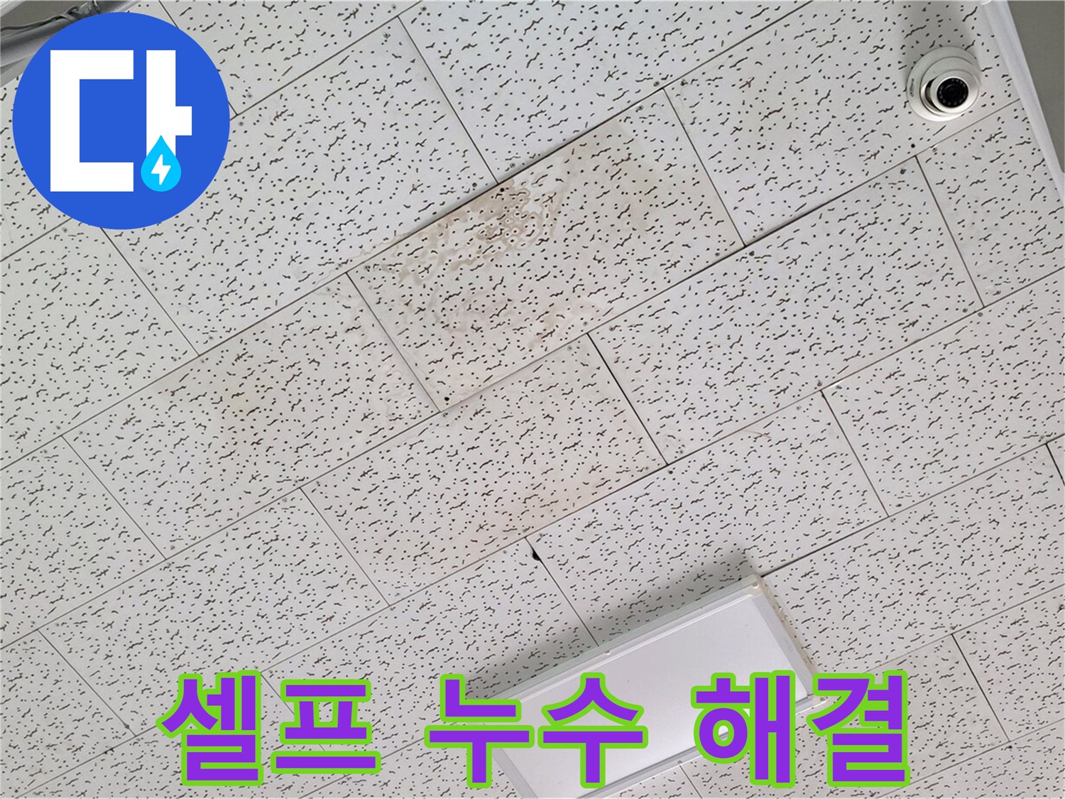 김포 마산동 천장 누수 - 셀프 해결 가능성 및 전문가의 필요성