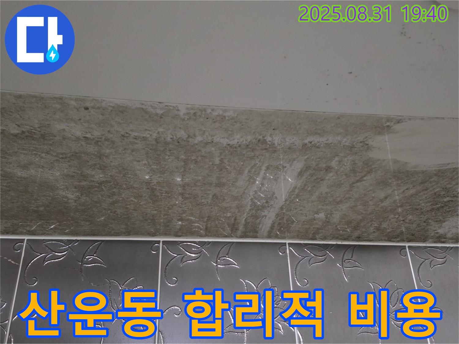분당구 산운동 욕실 곰팡이 - 합리적인 비용! 최고의 서비스!
