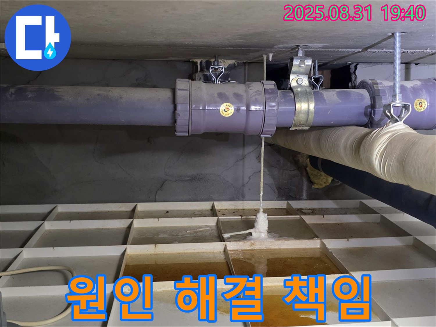 성남시 분당구 산운동 누수 - 누수 원인부터 완벽 해결까지 책임 시공