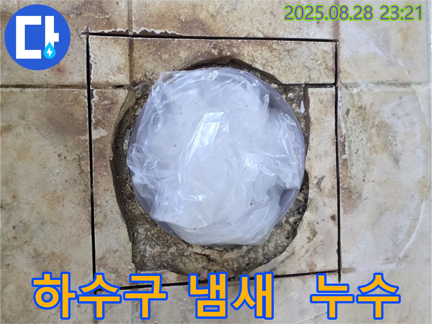 묵동 욕실 - 하수구 주변 냄새 - 누수와 관련