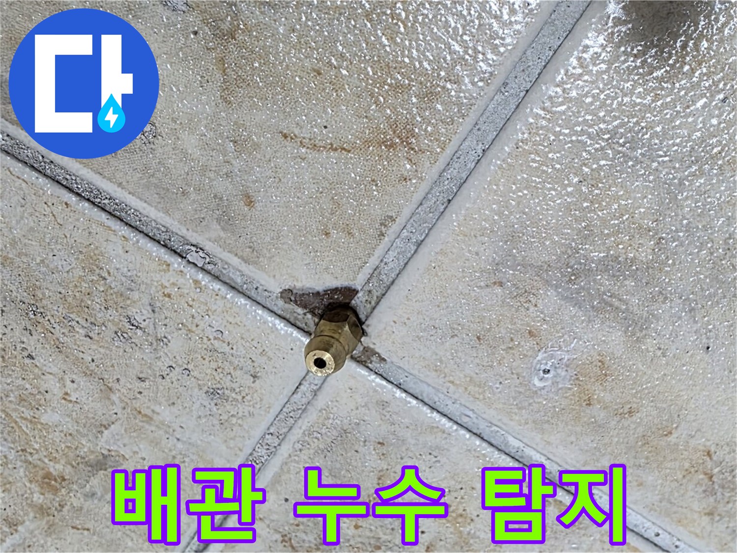 배관 누수 탐지 - 정확한 위치 파악