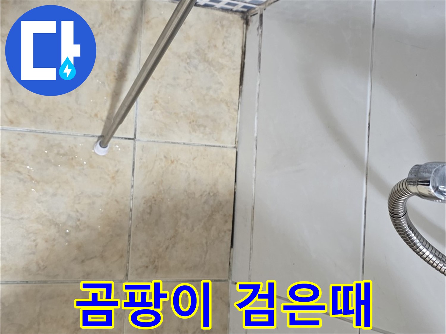 욕실 곰팡이 - 검은때 - 누수 의심 - 정밀 진단