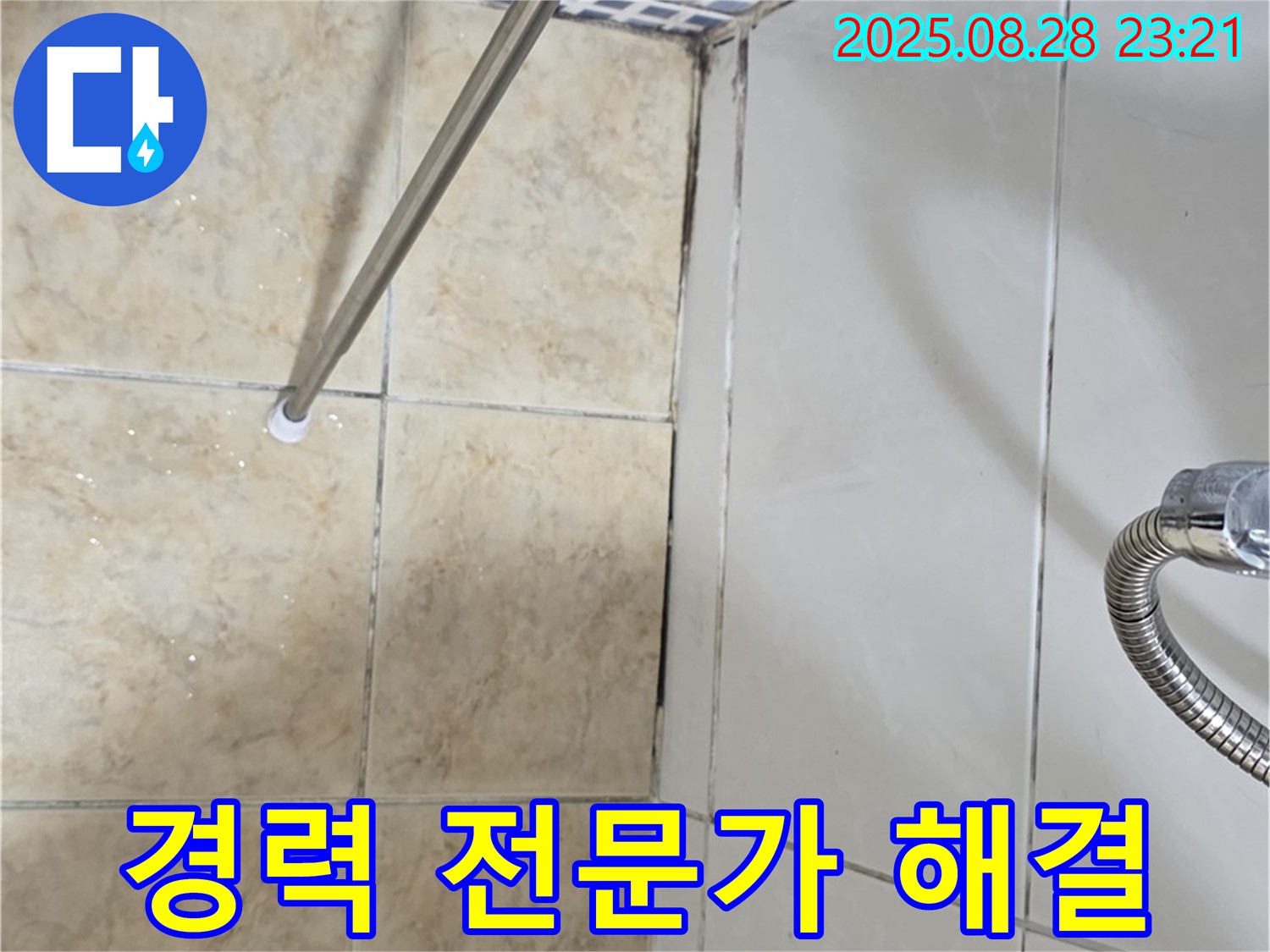 욕실 곰팡이 - 오랜 경력 전문가의 확실한 해결