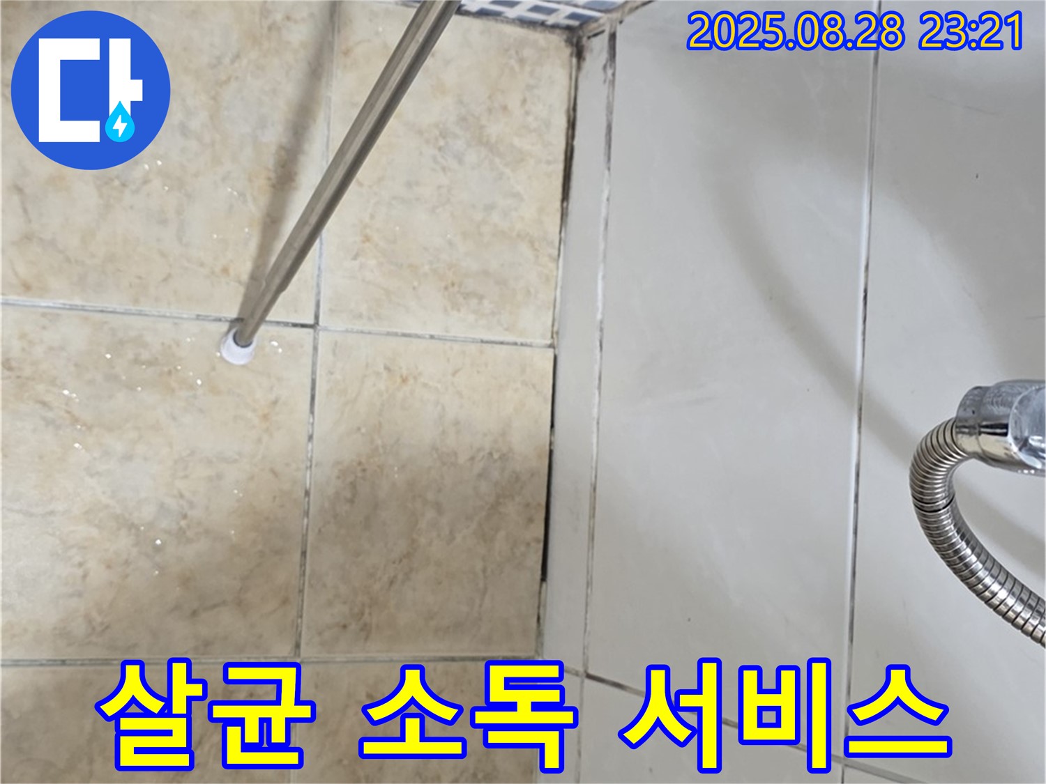 욕실 곰팡이 - 친환경 살균 소독