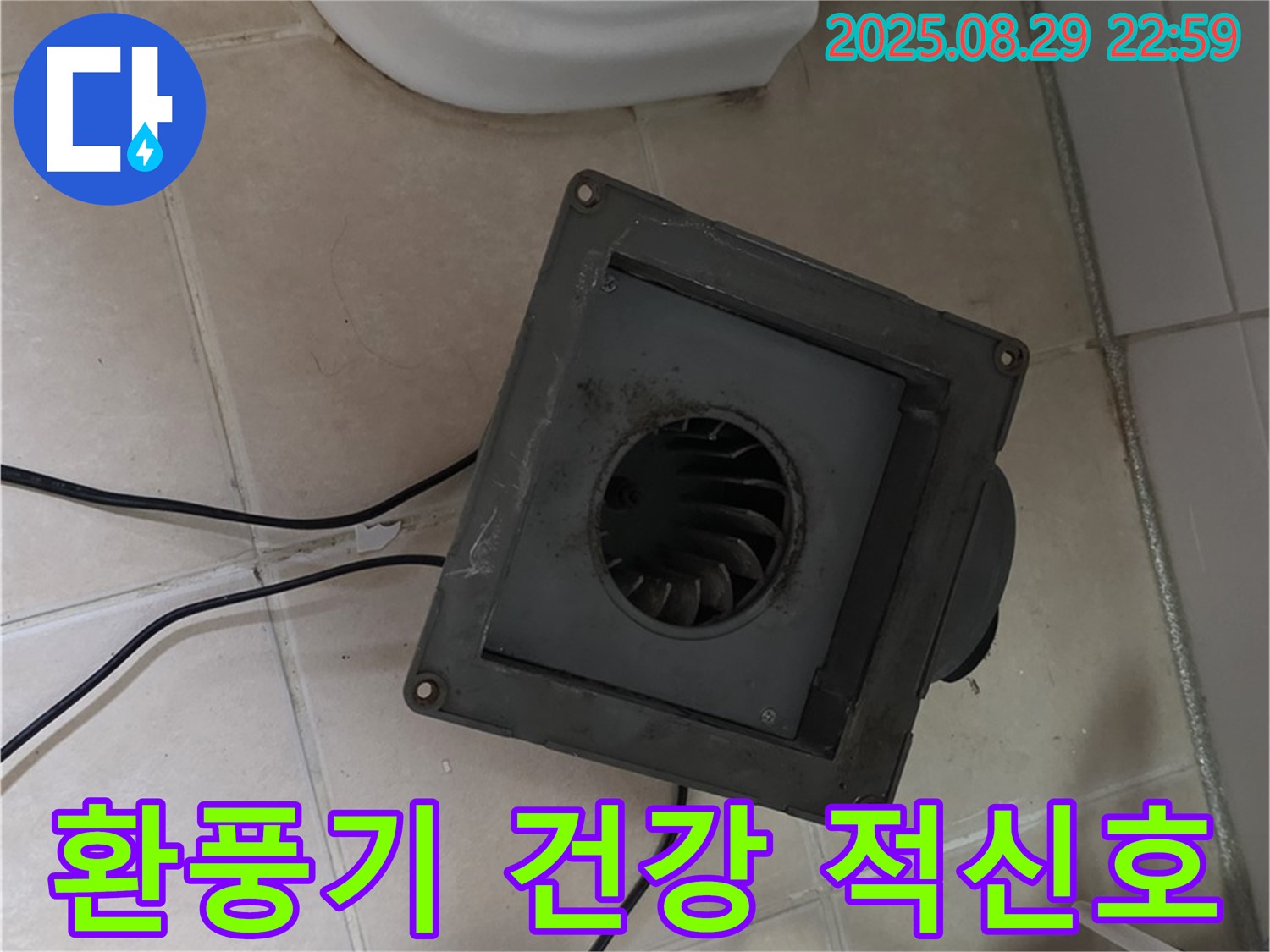 양주시 백석읍 서광아파트 - 욕실 환풍기, 누수와 곰팡이, 건강 적신호!