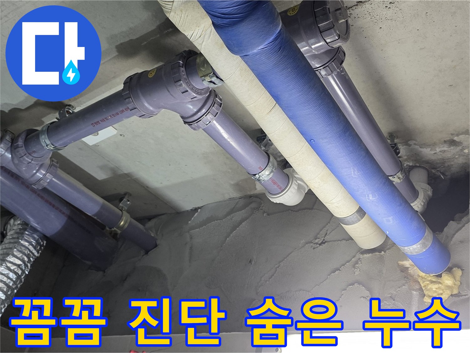 분당 누수 - 꼼꼼한 진단으로 숨은 누수까지 완벽하게 탐지