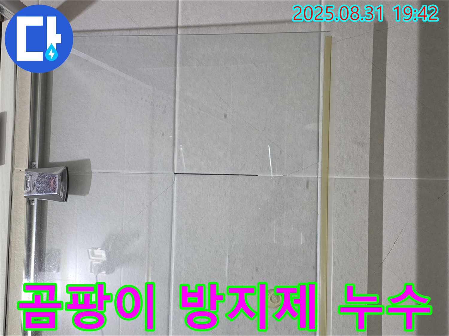 샤워부스 곰팡이 - 방지제 사용은 필수!