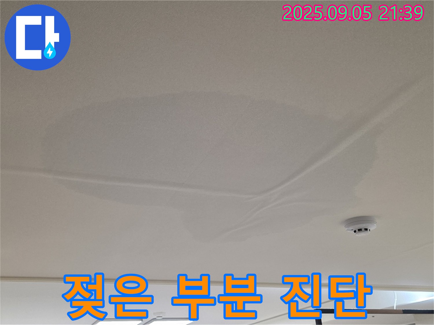면목동 아파트 누수 - 젖은 부분 꼼꼼 진단