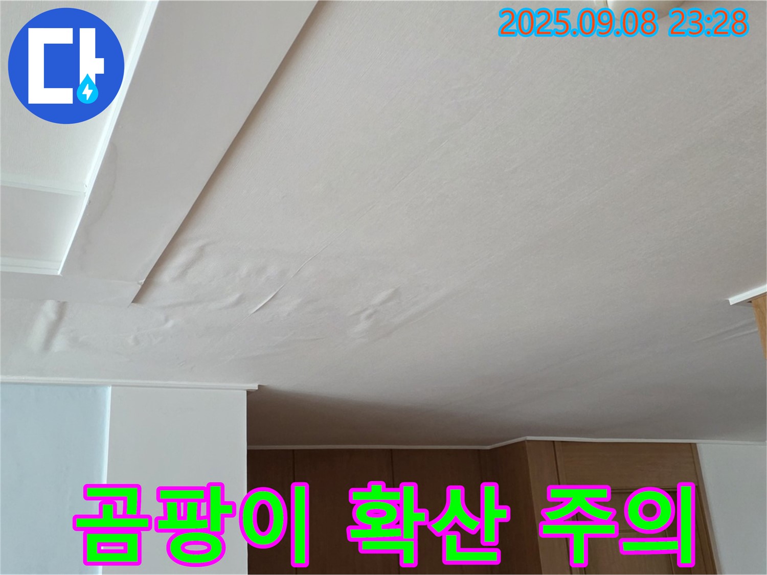 일동면 기산리 아파트 누수 - 젖은 천장, 곰팡이 확산되기 전에 서둘러 해결하세요