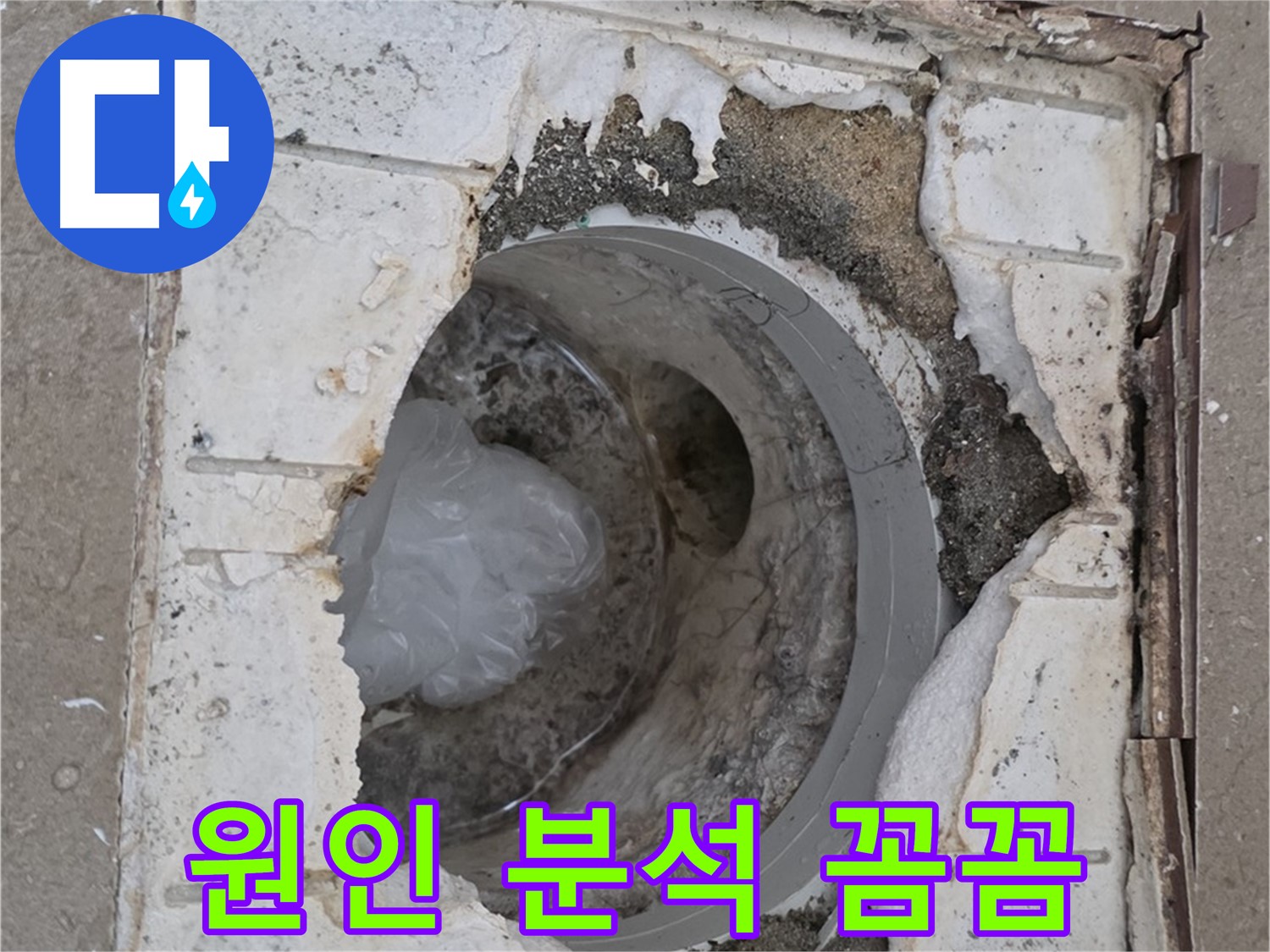 포천 일동 아파트 욕실 배수구 문제 원인 꼼꼼 분석
