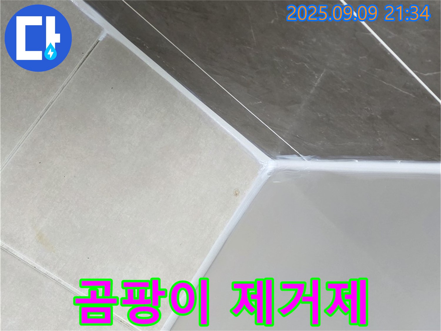 양주 옥정 율정마을 - 곰팡이 제거제로 곰팡이 완벽 차단