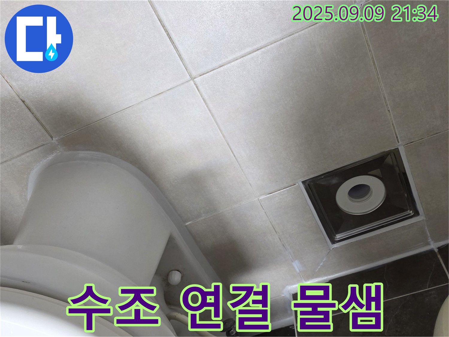 양주 옥정 율정마을 변기 누수 - 수조 연결 부위 물샘, 간단한 조치로 해결!
