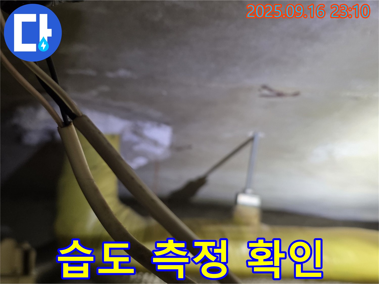 새절역 현대아파트 천장 - 습도 측정으로 누수 확인 - 정밀 진단