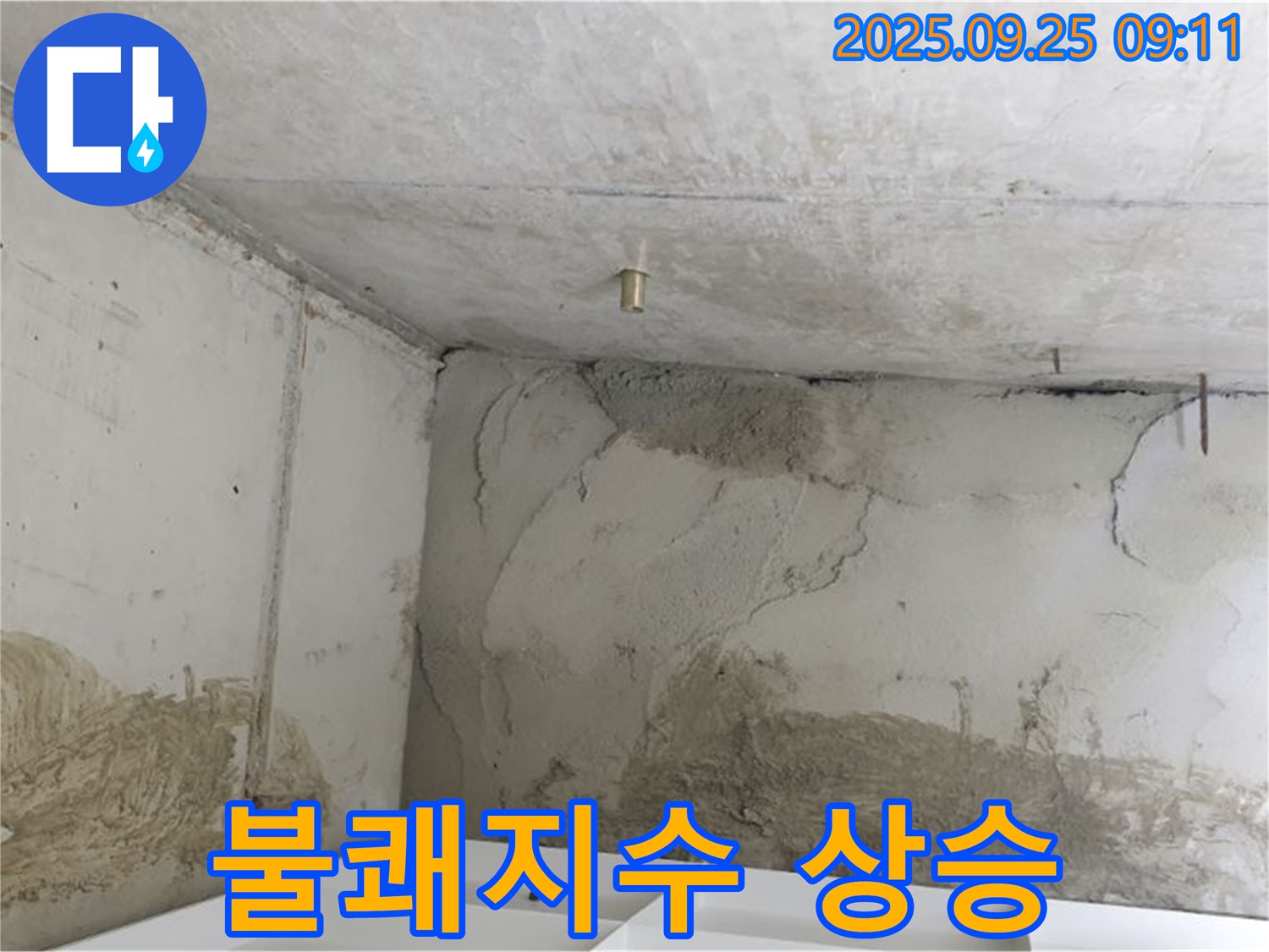 양주시 백석읍 연곡리 누수 - 곰팡이 냄새 - 불쾌지수 상승