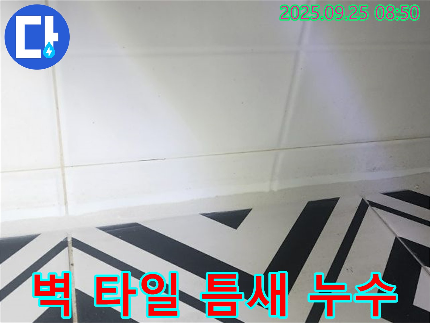 양주시 백석읍 오산리 벽 타일 틈새 누수 - 꼼꼼한 탐지와 확실한 공사로 누수 문제 해결