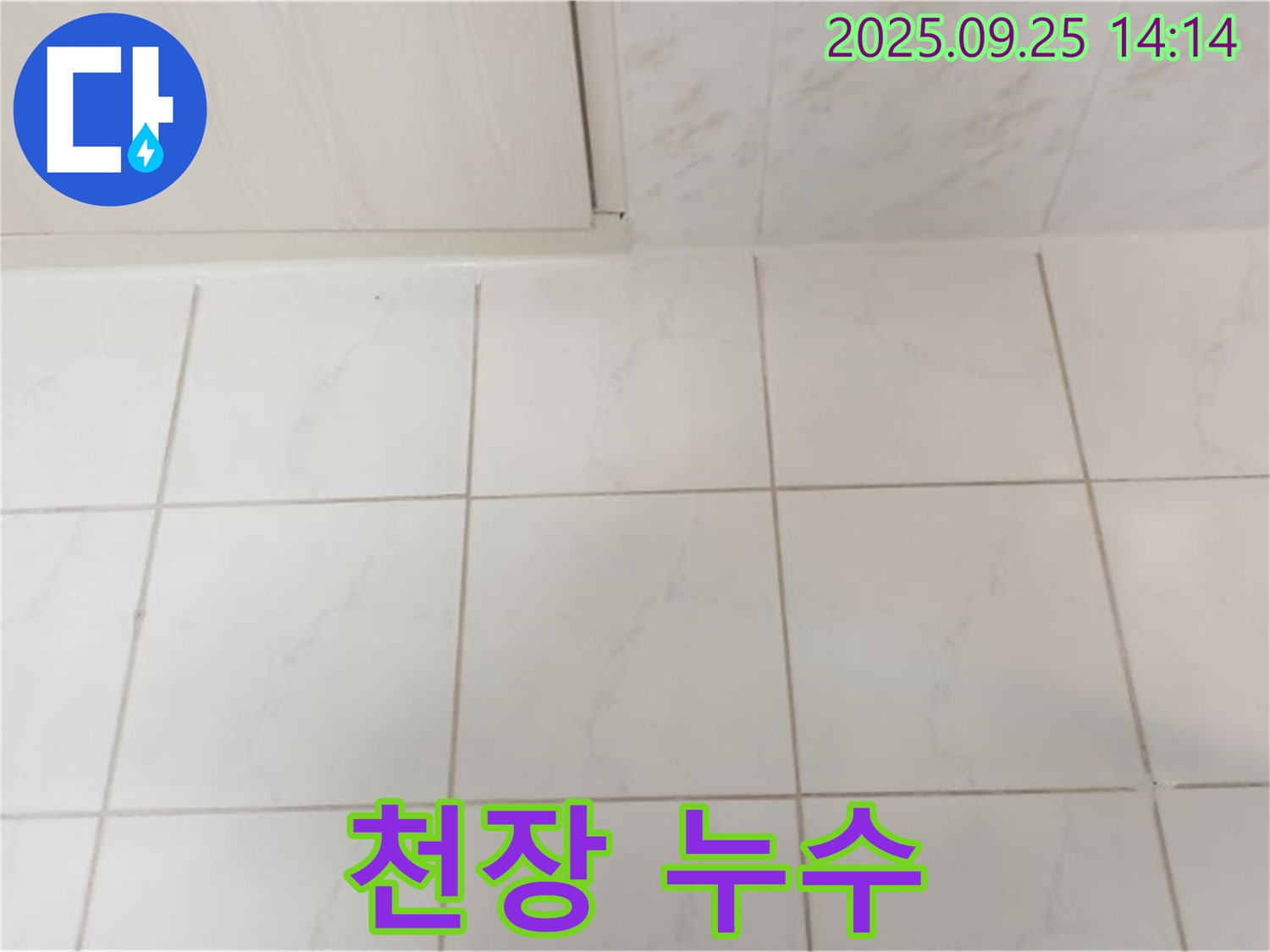 의정부 천장 누수 - 윗집 배관 문제 가능성