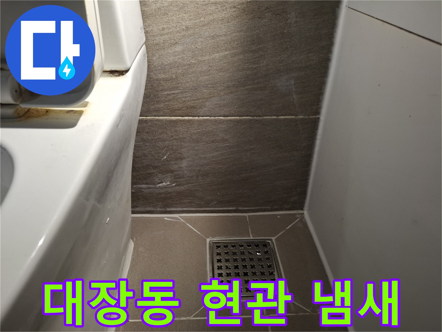 판교 대장동 현관문 주변 곰팡이 냄새 - 빗물 누수 의심