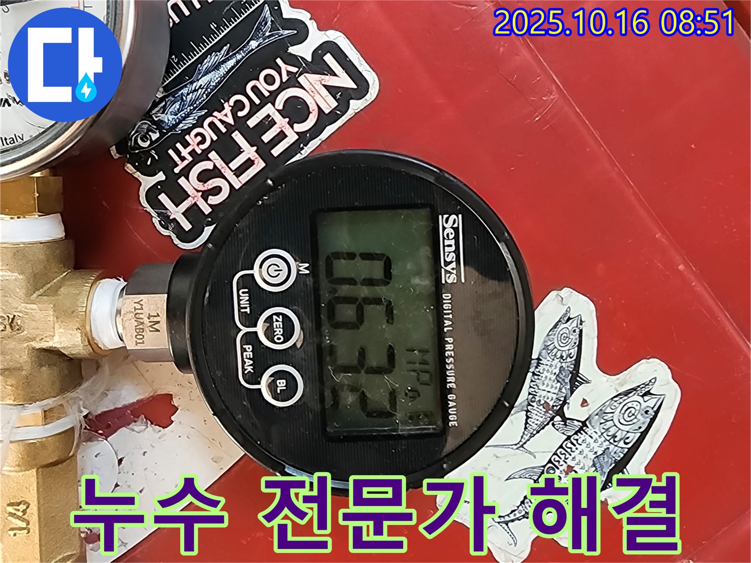 누수 전문가가 해결 - 양주시 남면 경신리 누수