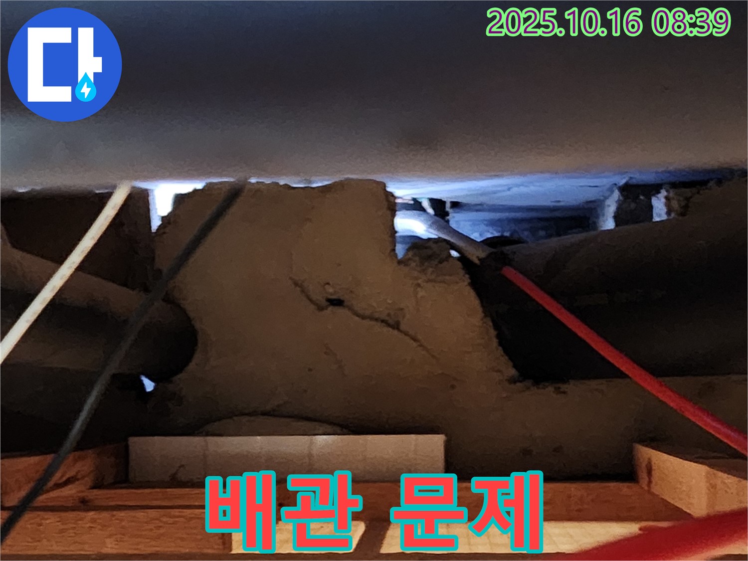 양주 남면 경신리 천장 속 누수 - 배관 문제 정밀 검사