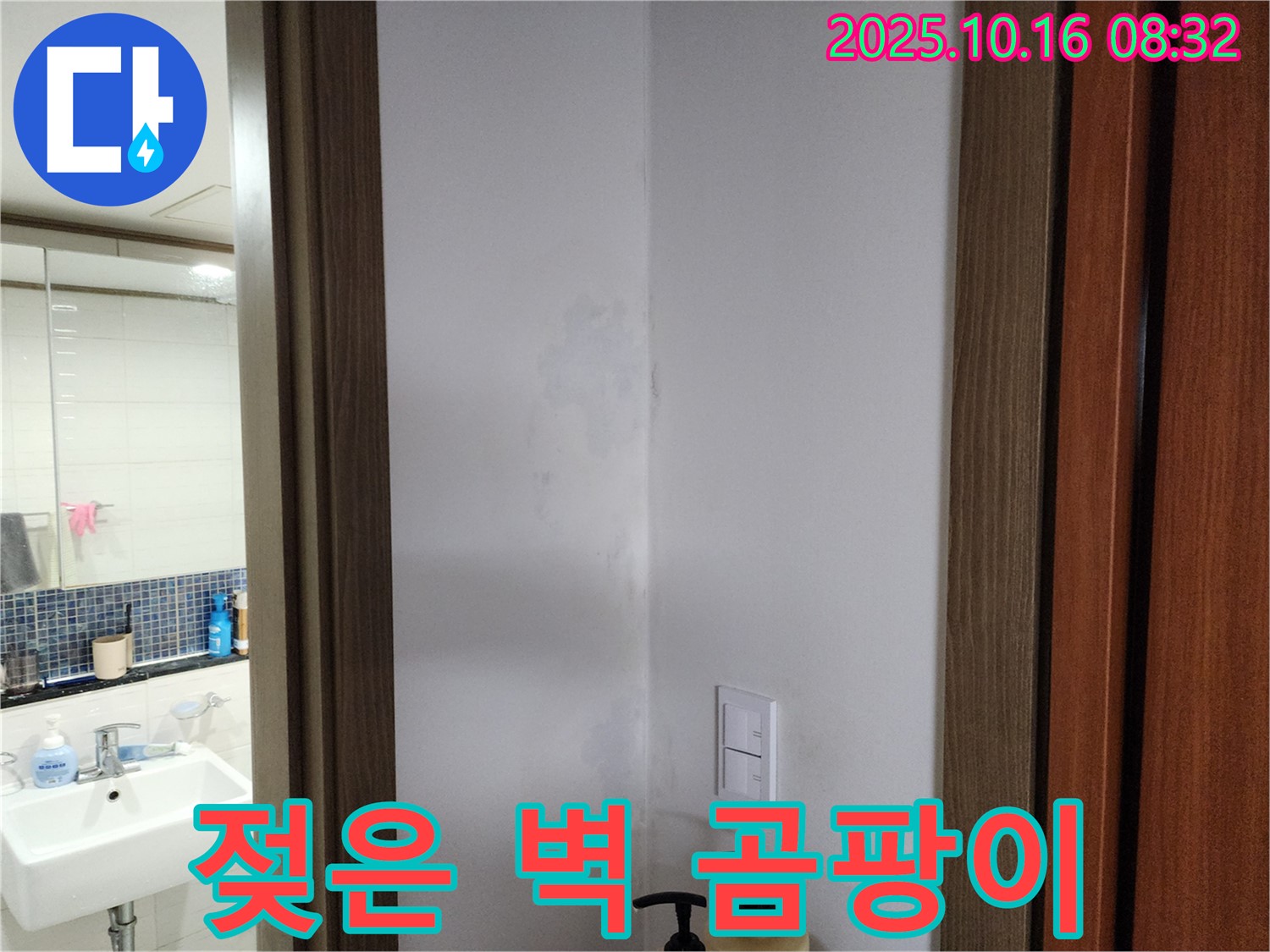 양주시 경신리 젖은 벽 - 곰팡이 냄새 - 누수 긴급 해결