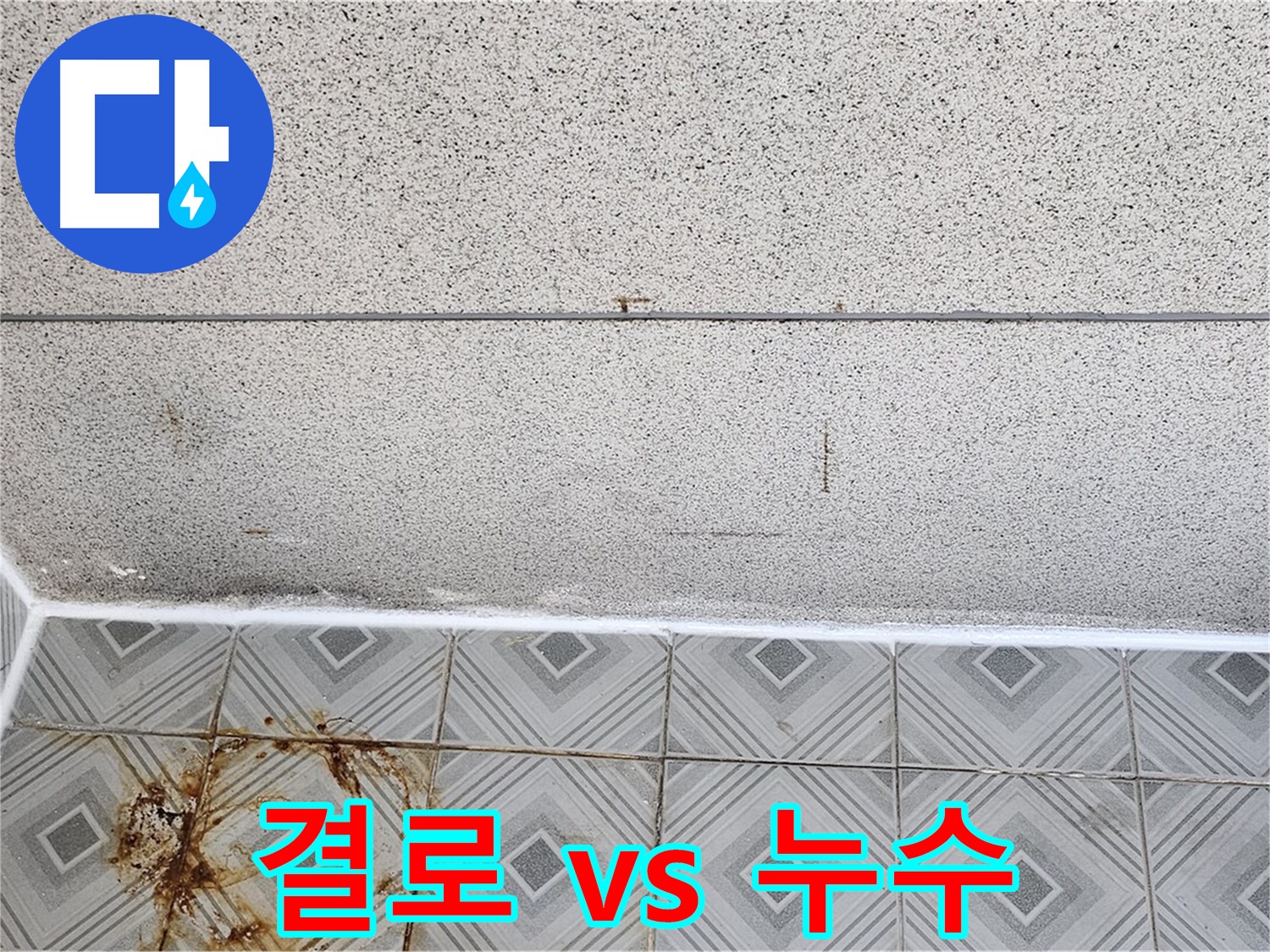 양천구 결로 vs 누수 - 전문가가 답!