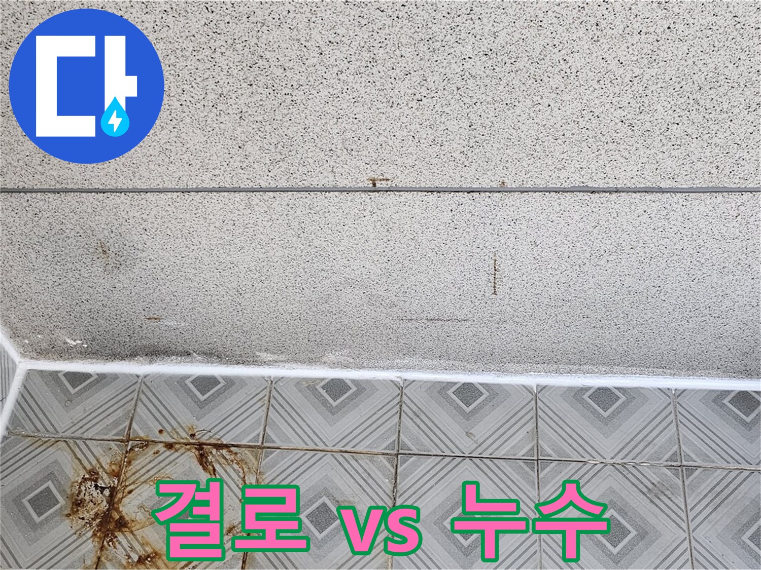 양천구 결로 vs 누수 - 전문가가 답!