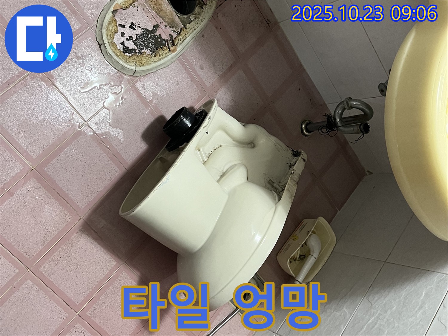 독산동 형제맨션빌 - 타일까지 엉망진창