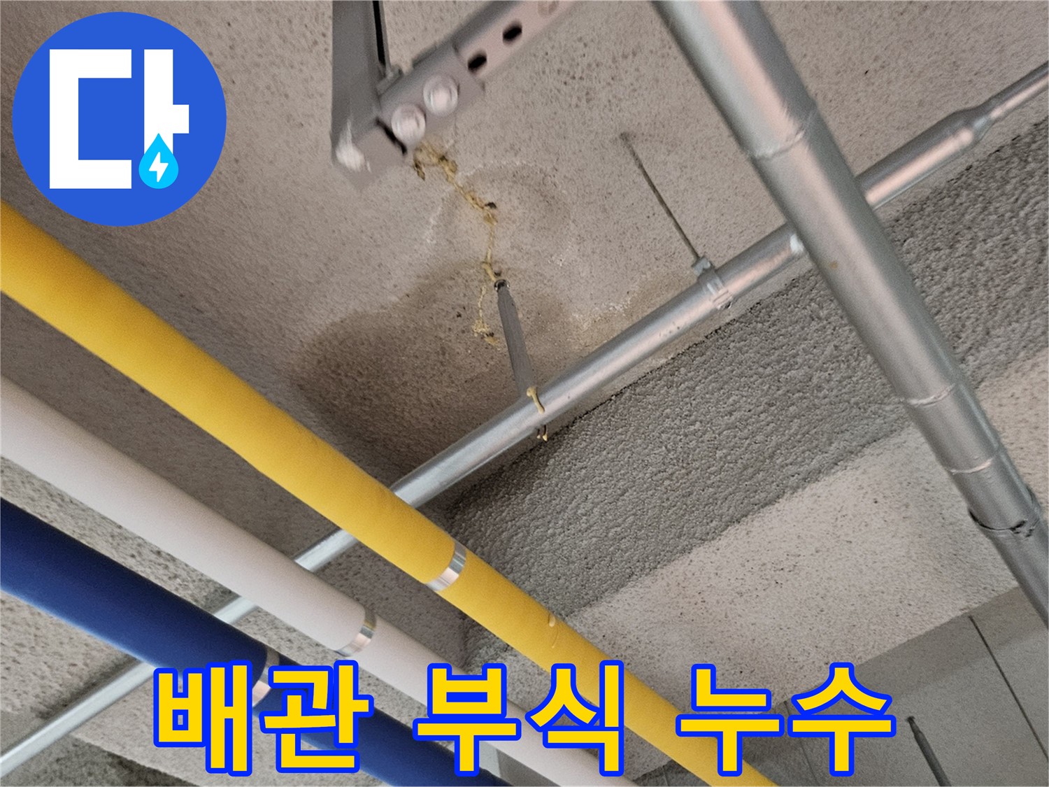 덕양구 오부자로 배관 부식으로 인한 누수 교체