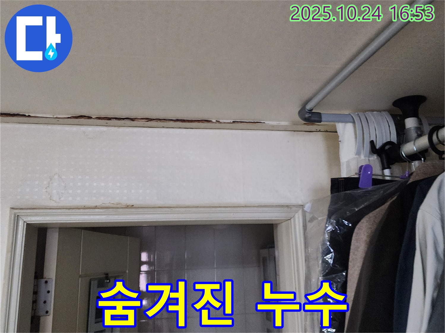 양주시 - 곰팡이 냄새 - 숨겨진 누수