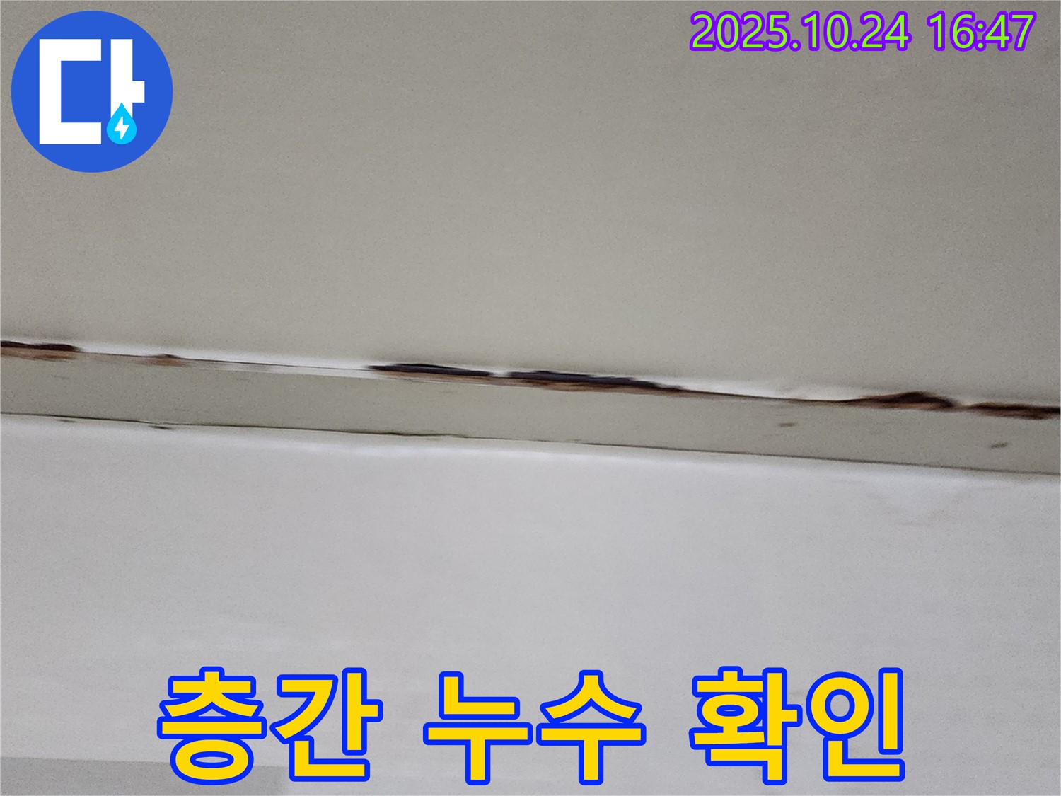 양주시 양주1동 누수 - 층간 누수 문제 해결 전문