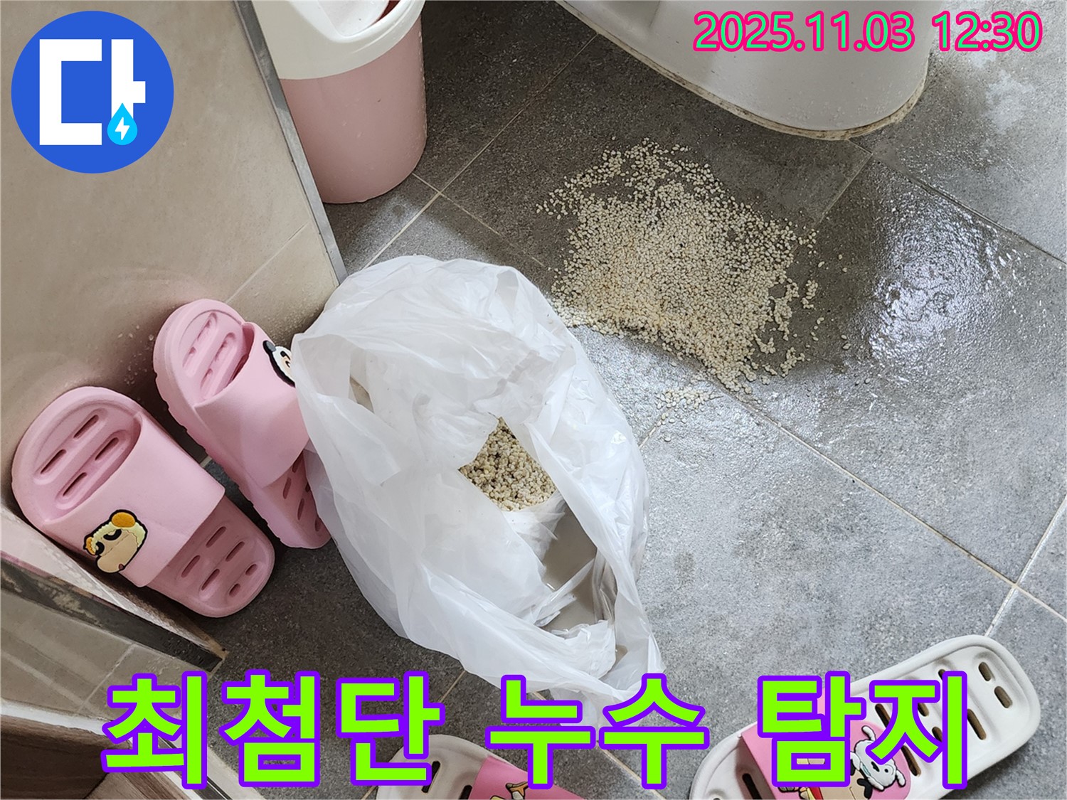 양주 옥정동 누수 탐지 - 첨단 장비 사용