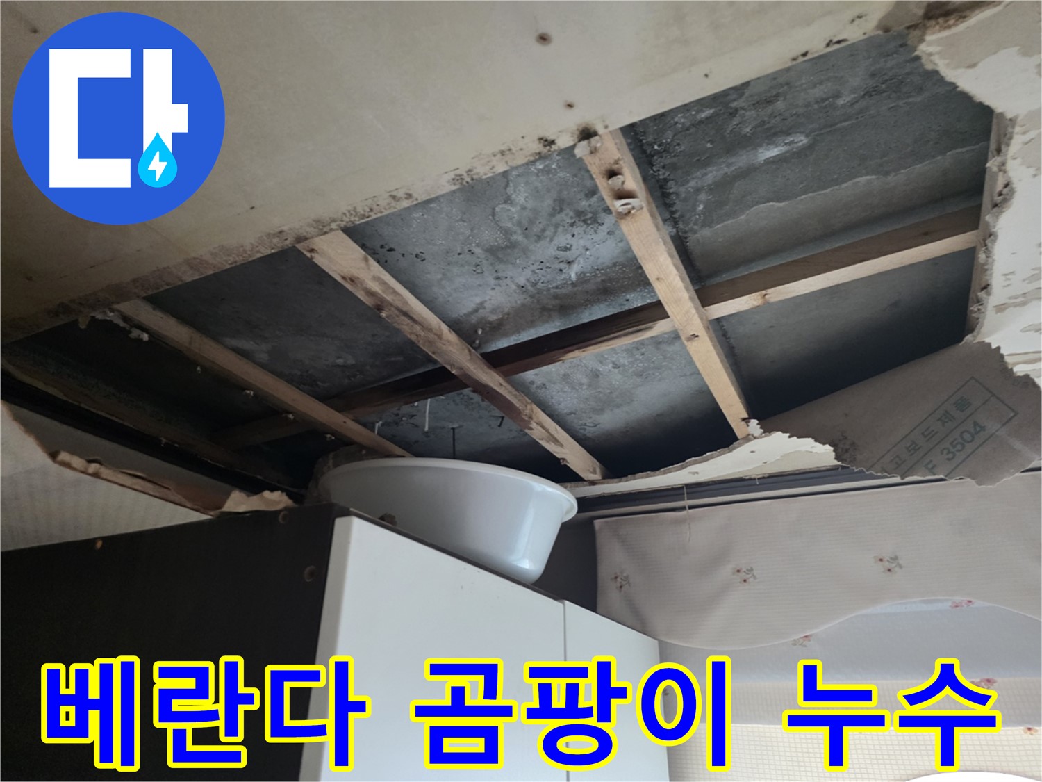 베란다 곰팡이 - 안양동 누수와 건강의 연관성