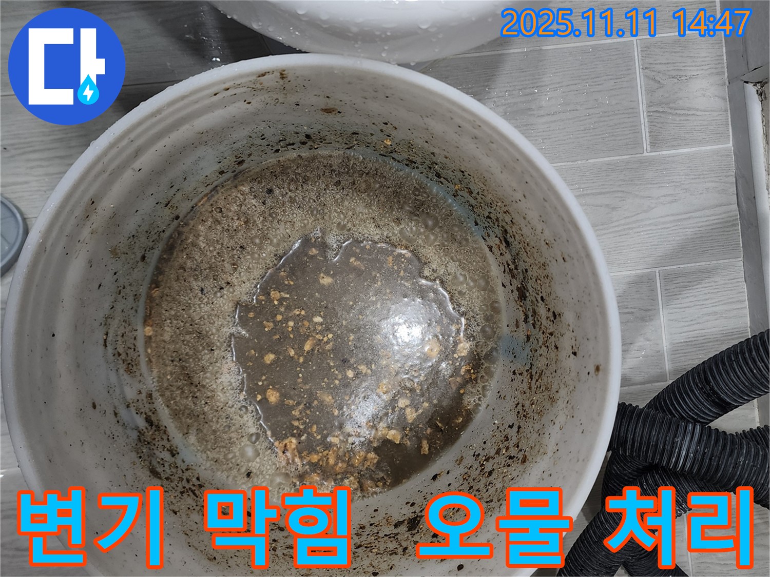 변기 막힘 오물 처리 - 깨끗하고 안전하게