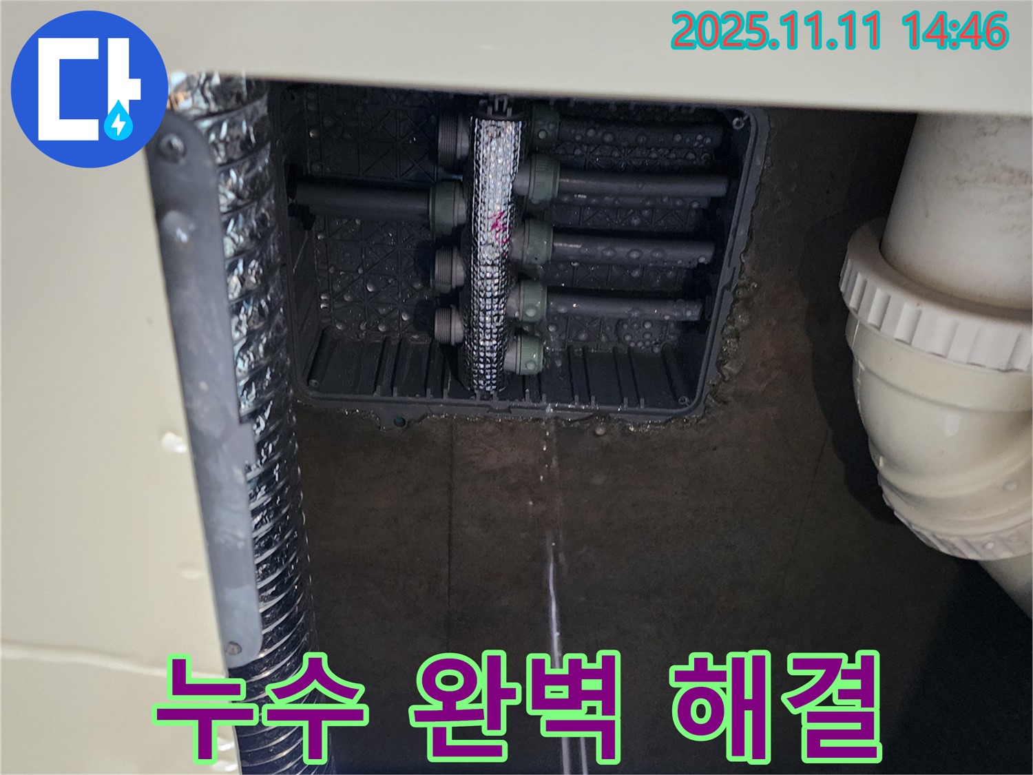 분배기 누수 - 완벽 해결!