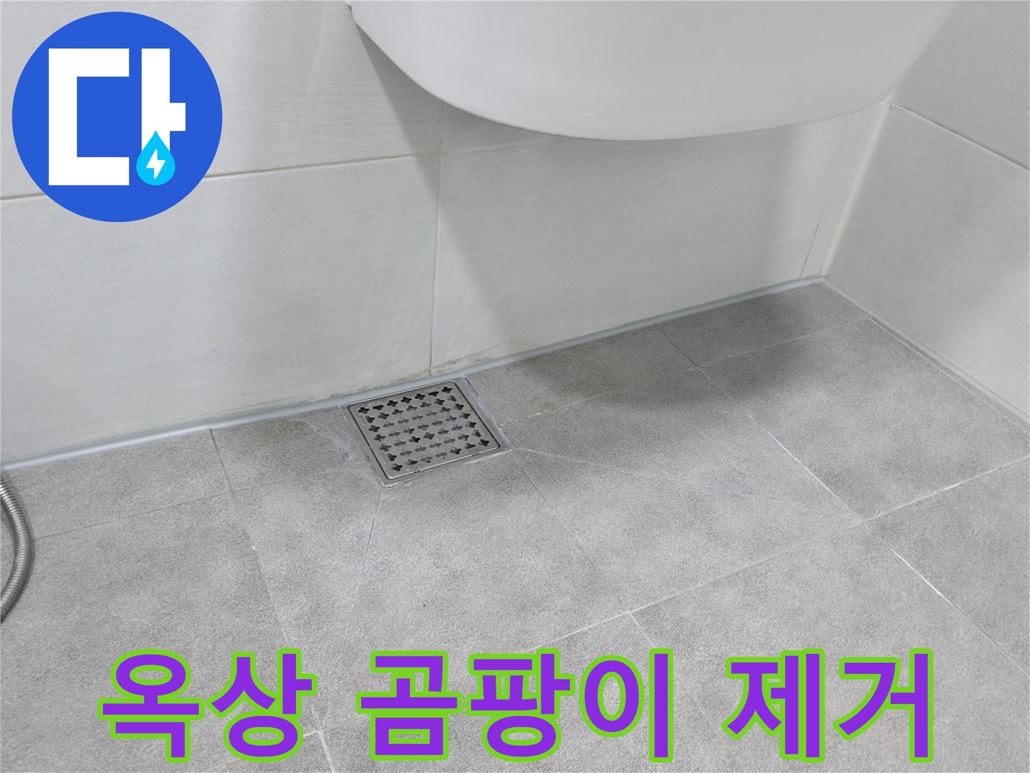 옥상 - 곰팡이 제거 및 방지 시공