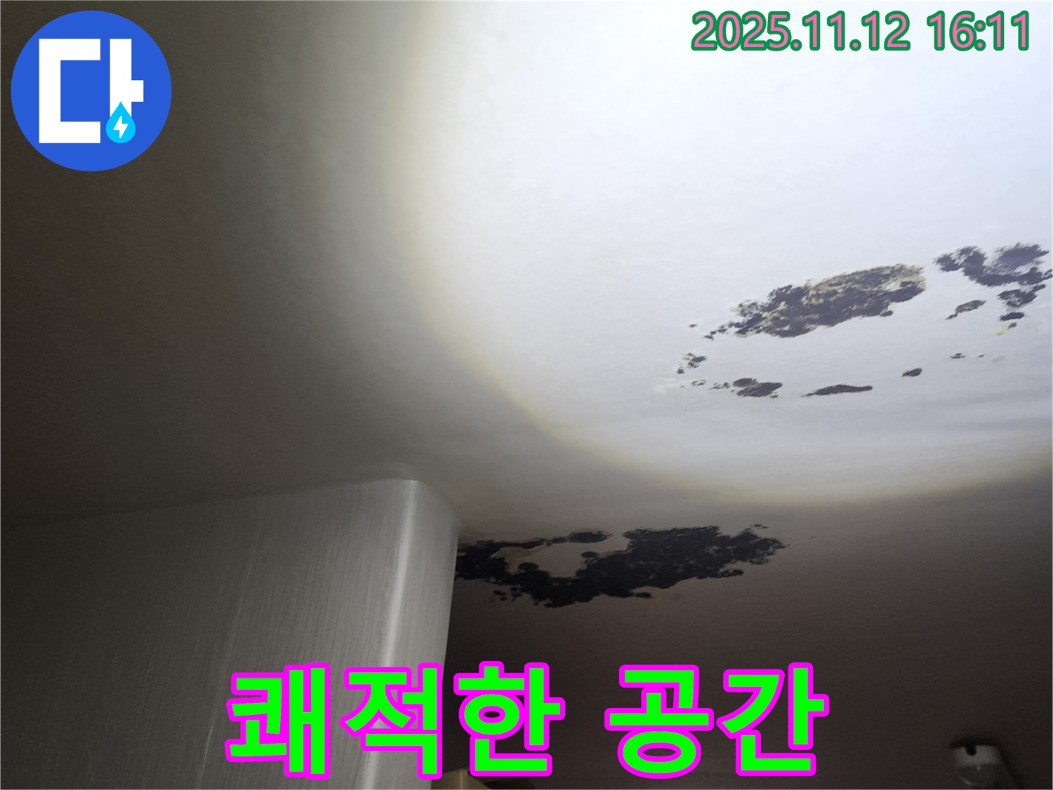 포천 누수 - 곰팡이 천장, 누수 잡고 쾌적한 공간으로!
