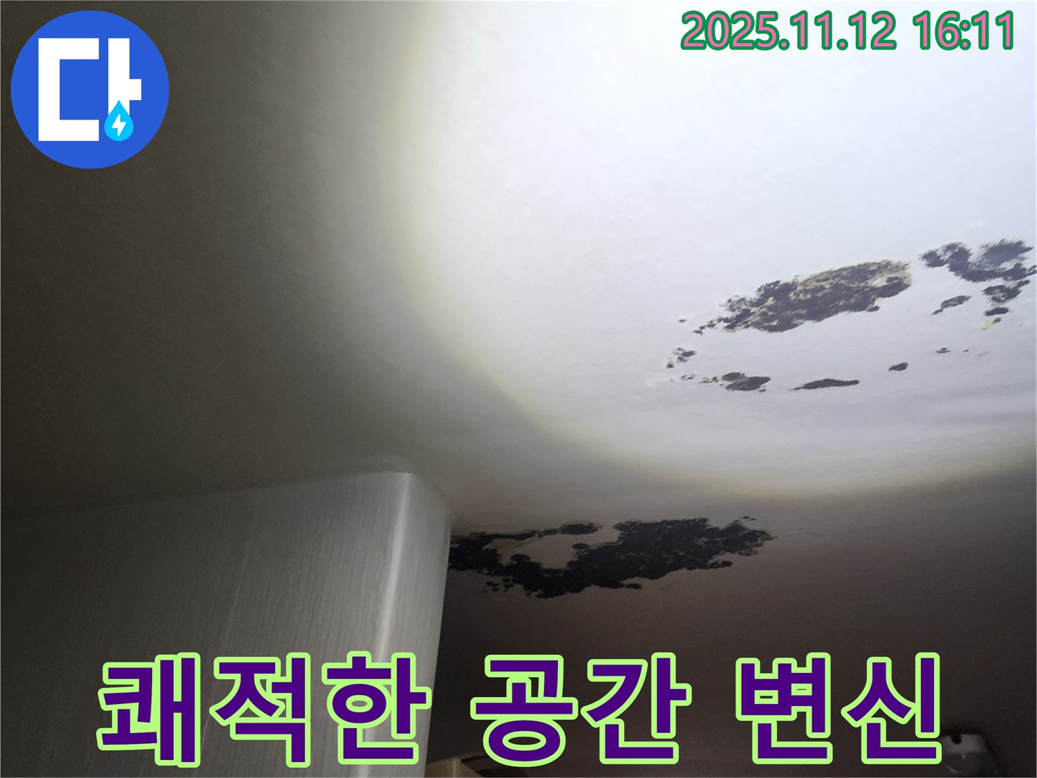 포천 누수 - 곰팡이 천장, 쾌적한 공간으로 완벽 변신!