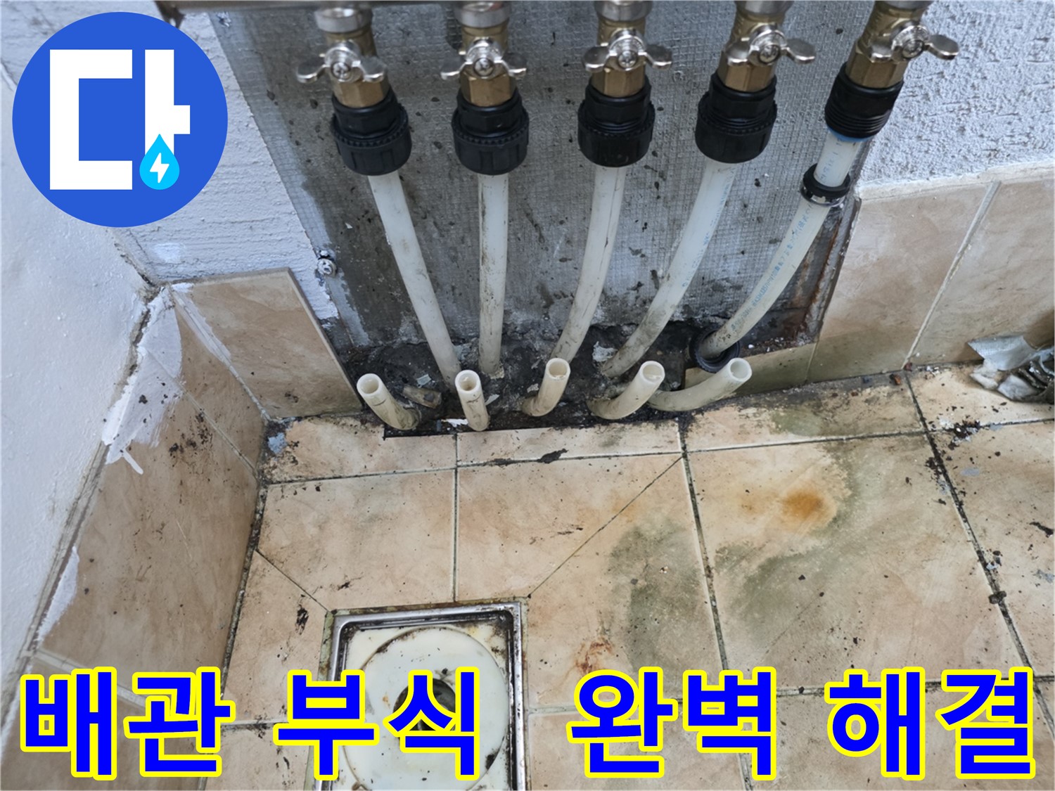 샤인쉐르빌 누수 - 배관 부식으로 인한 누수 해결