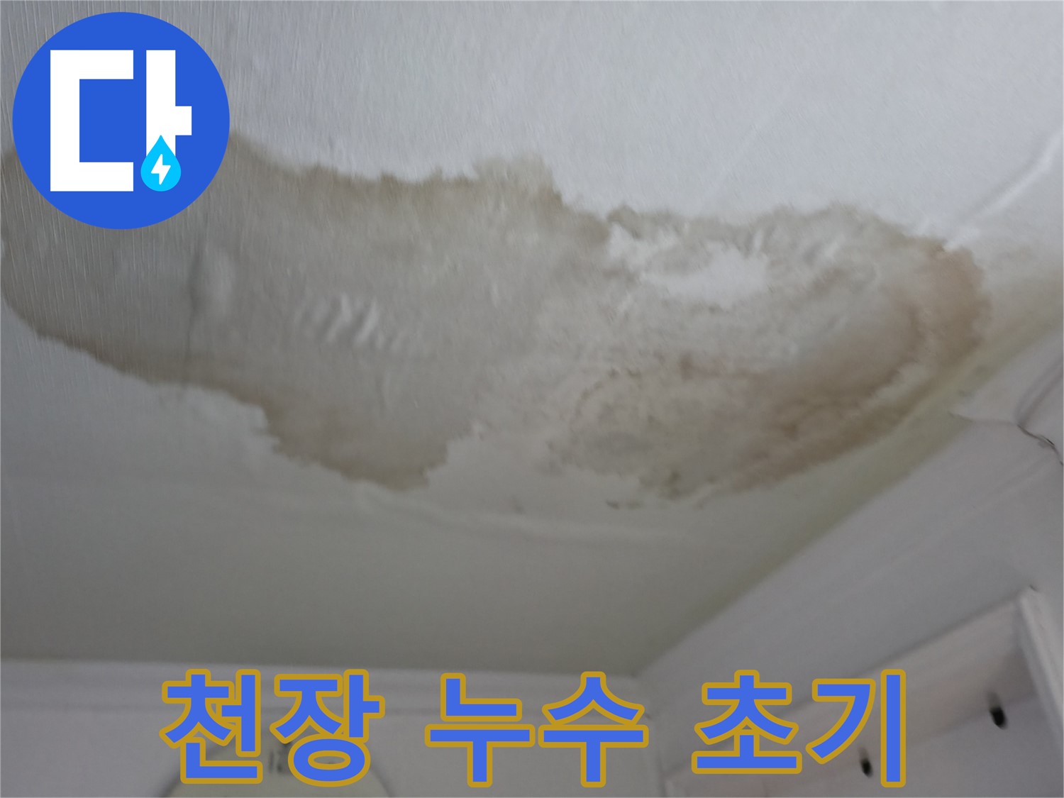 영등포구 대림동 현대1차 아파트 천장 누수 초기 - 빠른 조치 필요