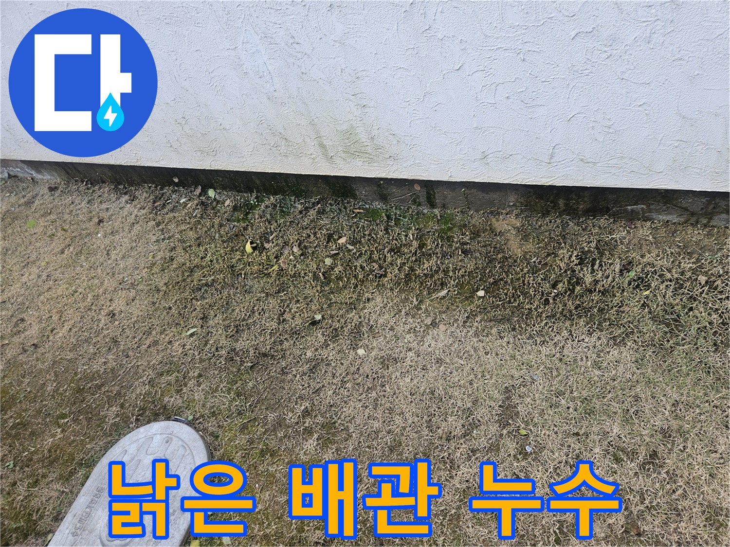 이천 설성면 장천리 누수 - 낡은 배관에서 시작된 누수 현장