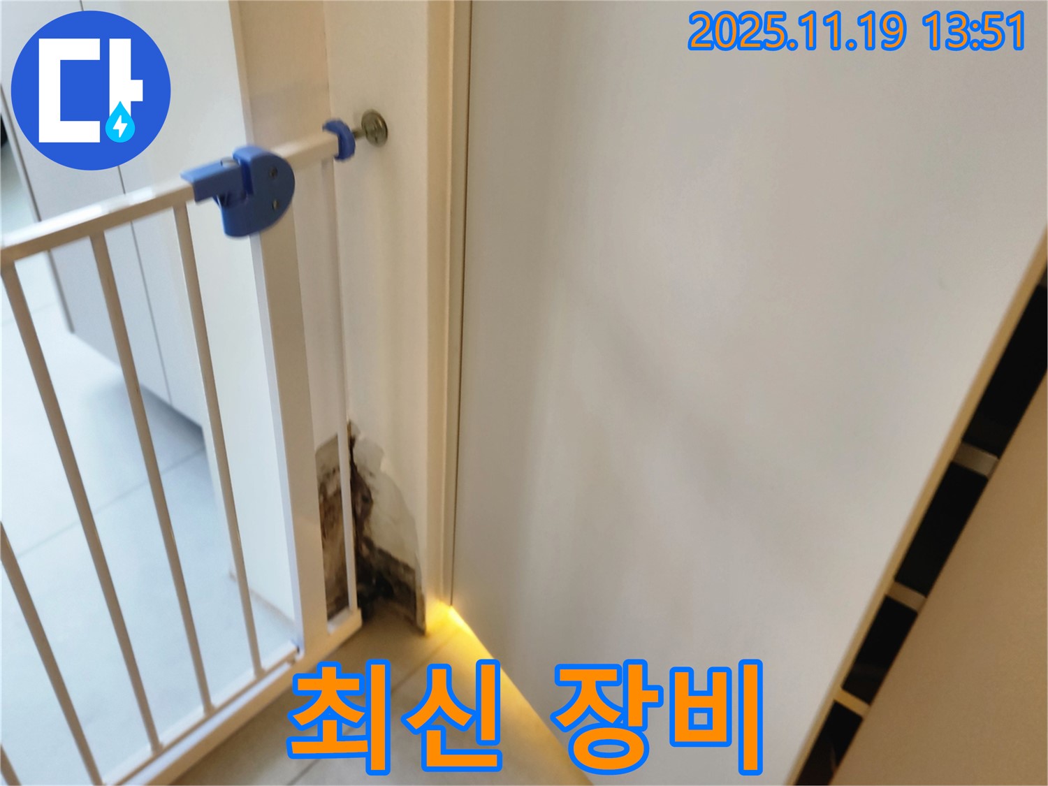 최신 누수 장비 - 안전문 곰팡이 누수