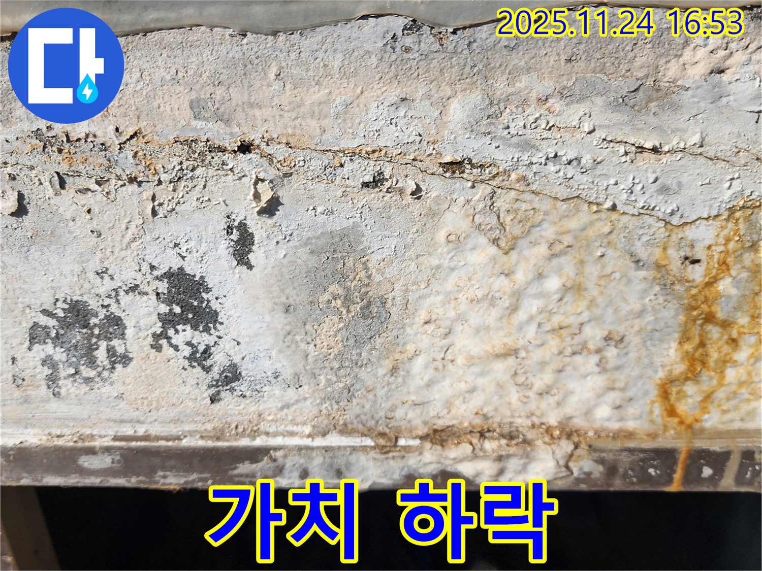 벽면 손상 - 얼룩과 벽면 손상 - 부동산 가치 하락