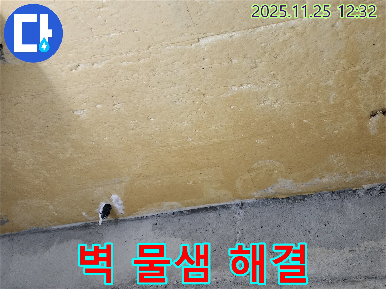 벽 물샘 해결 - 완벽 시공 - 쾌적 환경