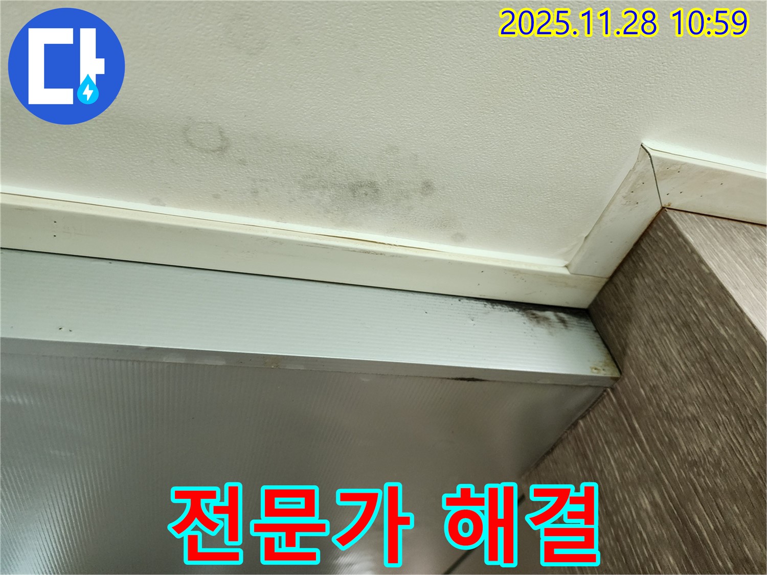 신북면 금동리 누수 - 곰팡이 욕실, 전문가 해결